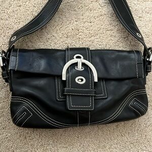 Vintage coach SOHO flap bag